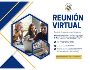 Reunión Virtual – Sesión de Fortalecimiento para Estudiantes